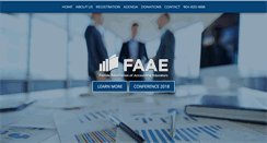 Desktop Screenshot of myfaae.com