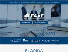 Tablet Screenshot of myfaae.com
